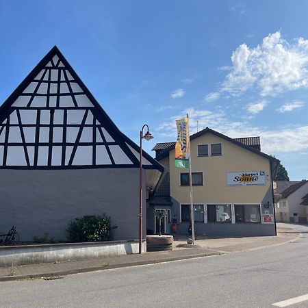 Hotel Sonne Sinsheim Exterior foto